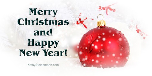 Merry Christmas and Happy New Year from Kathy Steinemann