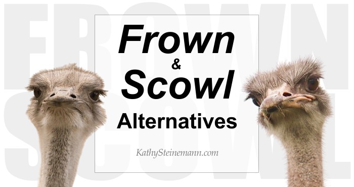 Frown and Scowl Alternatives