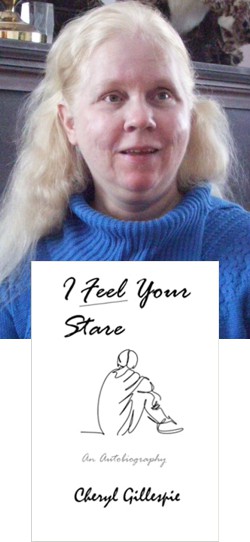 Cheryl Gillespie, author of I Feel Your Stare