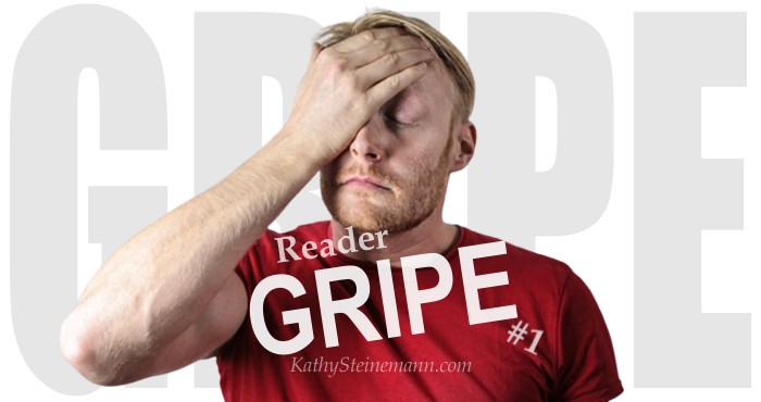 Reader Gripe #1