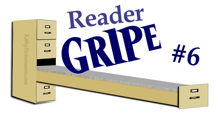 Reader Gripe #6