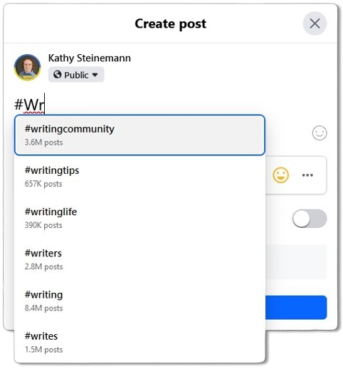 Facebook Hashtags