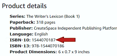 How to find your isbn-10.