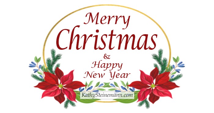 Merry Christmas & Happy New Year from Kathy Steinemann