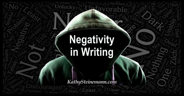negativity in writing