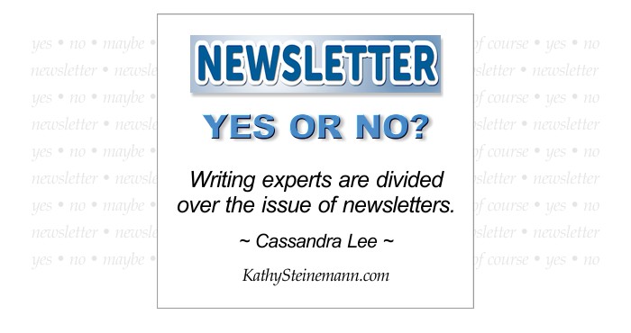 Newsletter: Yes or no?