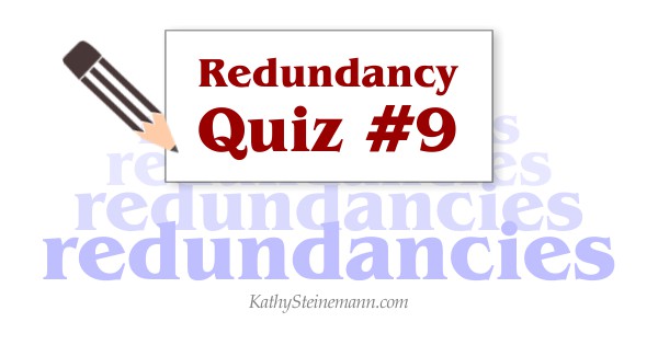 Redundancy Quiz #9