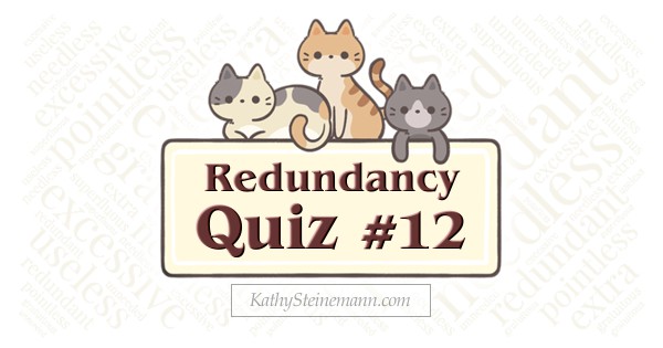 Redundancy Quiz #12