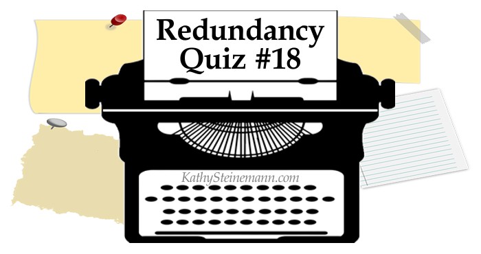 Redundancy Quiz #18