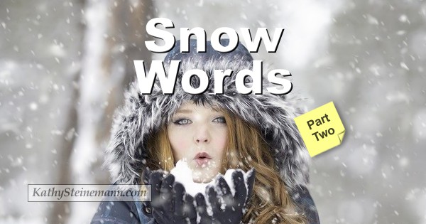 Snow Words Part 2