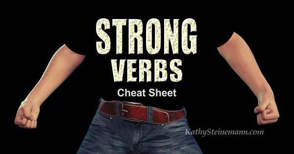 Strong Verbs Cheat Sheet