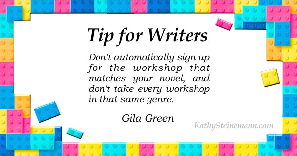 Tip for Writers: Quote by Gila Green